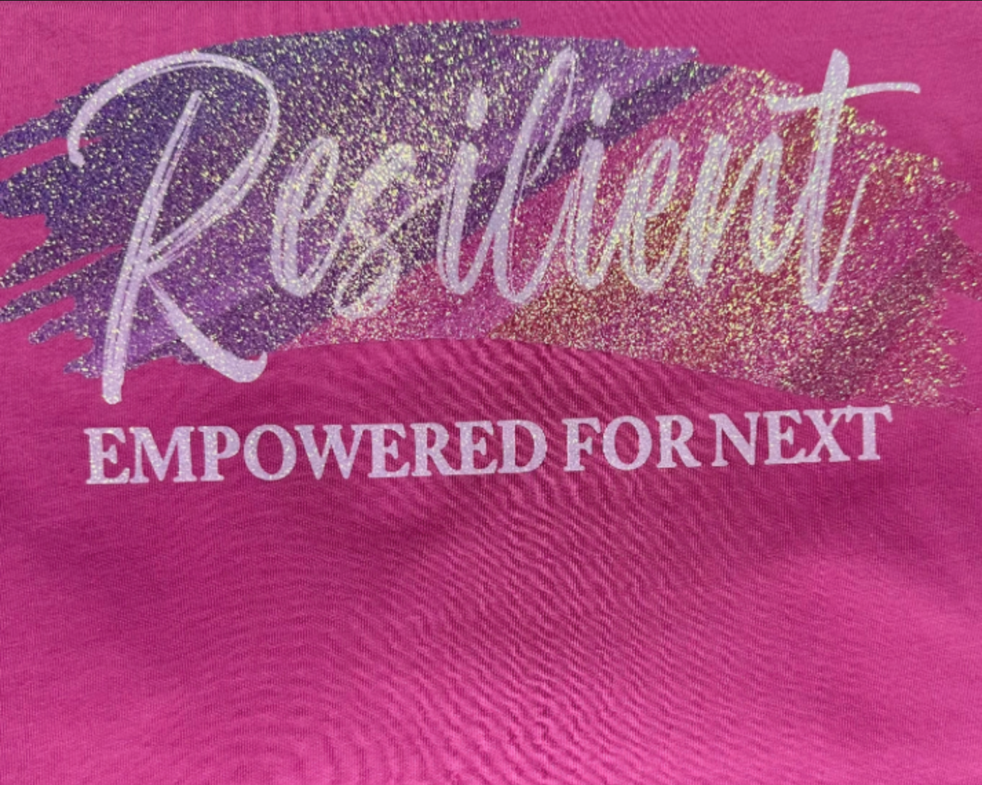 Resilent Empowered for Next Shirt (Black, Pink or Purple)