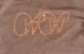 Chocolate short sleeve - Signature WOW logo - Chocolate crystals