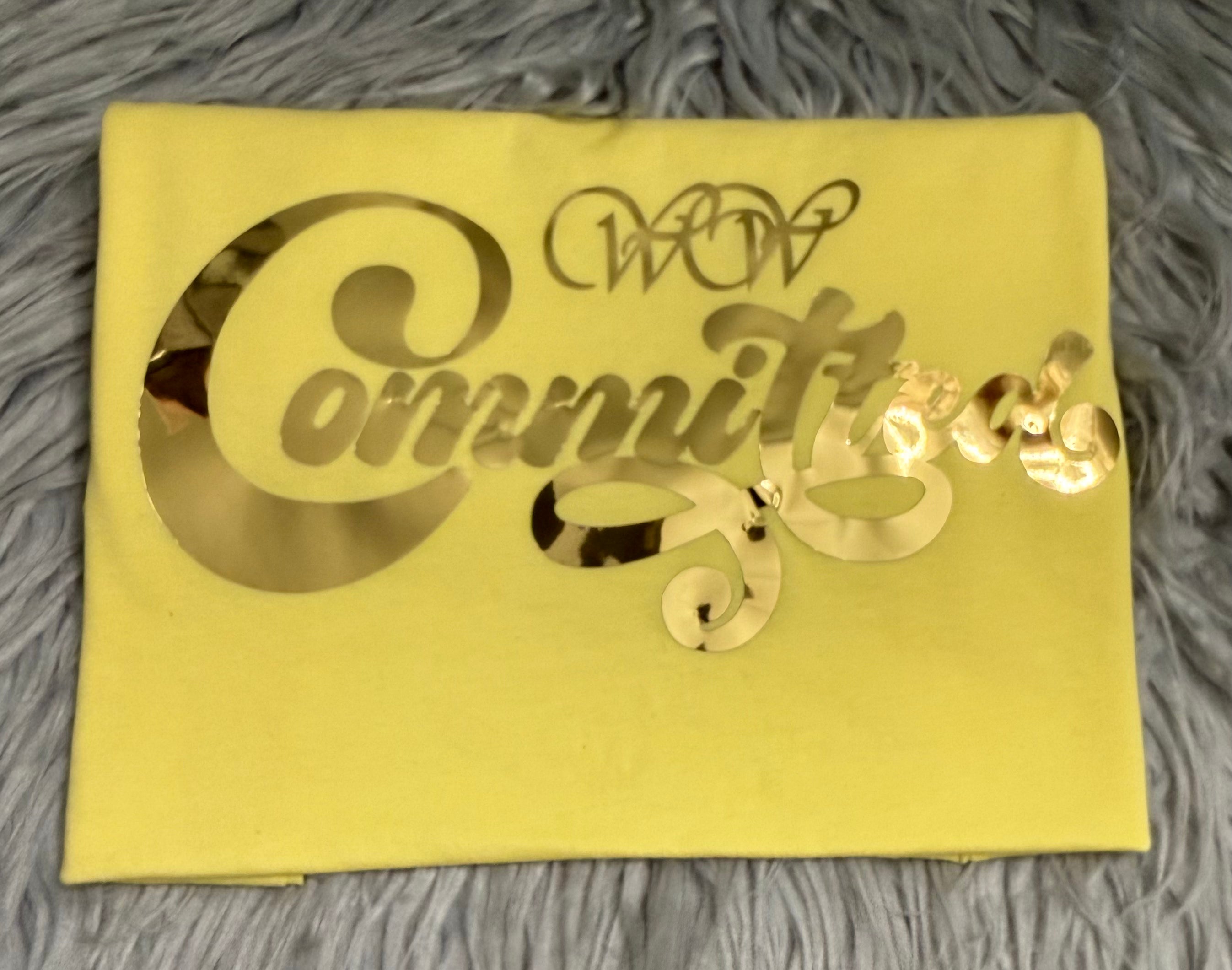 Committed (I Won’t Quit)  – Yellow/Gold Edition